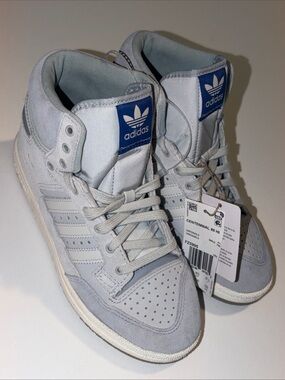 adidas Centennial 85 Hi Sneakers in Light Gray Size 5 Male